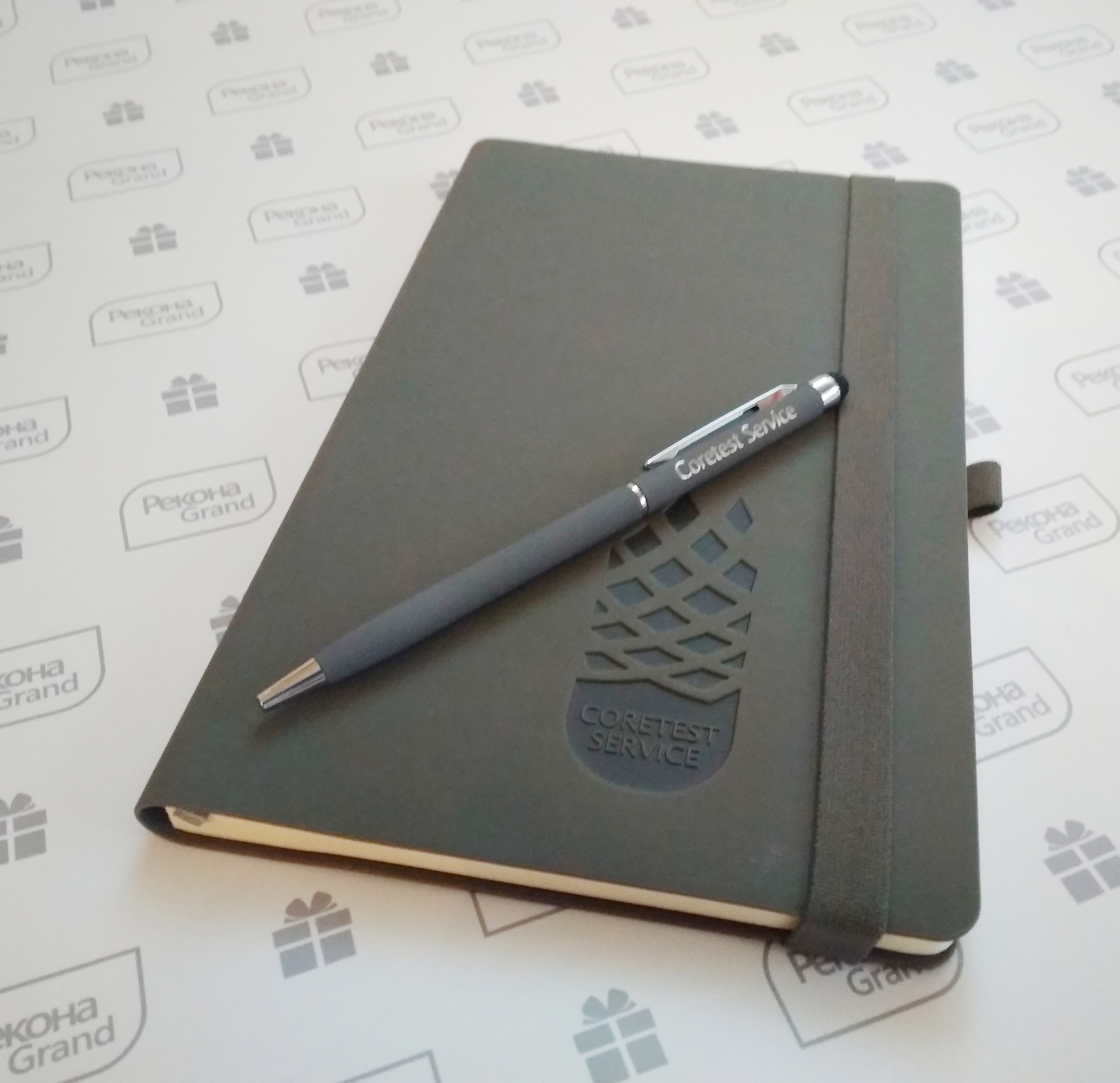 Ежедневники и ручки с логотипом 